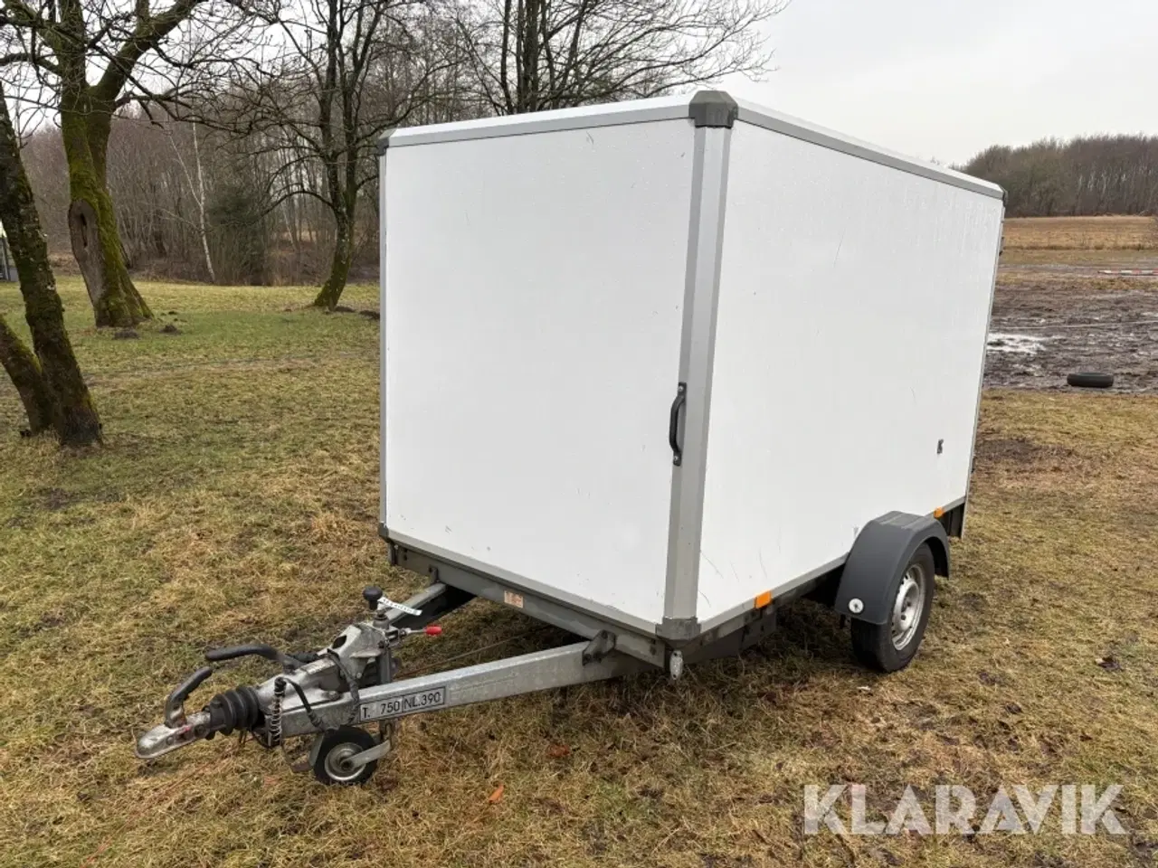 Billede 1 - Lukket trailer Variant B715C2 750 kg. med bremser