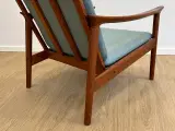 Lænestol Loungestol i massiv Teak - 5