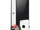 Komplet 6 kWp Growatt solcelleanlæg