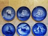 juleplatter 1960-1965 fra Royal Copenhagen