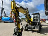 Wacker Neuson EW 100  Gummihjuler med rotortilt, vogn og fuld skovlpakke - 5