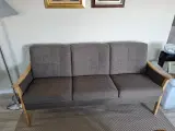 Flot 3 personers sofa (Stof)
