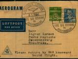 Luftpost Brev fra Danmark til Syd Afrika - 8 - 1 - 53 - Første Flyvning !