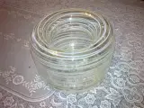 Stor cylinderformet vase/skål