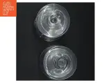 Glas lysestager (str. H. 15 cm) - 3