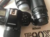 Foto Nikon F90X + Nikkor 80-200 +Nikkor 75-300 mm