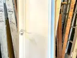 Badeværelsesdør i funkisstil m. karm - 2