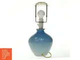 Porcelænslampe med blomstermotiv (str. 42 cm) - 3