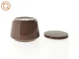 ubrugt stor krukke med låg fra sødahl.  (str. 12 x 8 cm) - 4