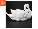 Porcelænsskål i svanedesign (str. 36 cm) - 2