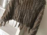 Pels poncho. Onesize. Byd gerne.