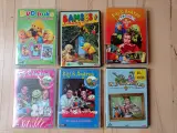 10 DVD'er med Kaj & Andrea og Bamse & Kylling