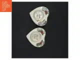 Julelysestager i hjerteform (str. 8x8 cm) - 2