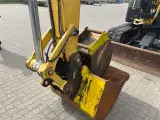 Yanmar SV100 2A Centralsmørring og hydraulisk hurtigskifte. - 4