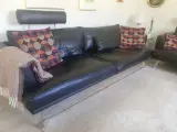 Lædersofaer sælges