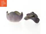 Dekorativ keramik krukke med låg (str. 11,5 cm) - 3