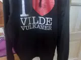 Vilde Vulkaner hættetrøje sort