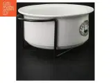 Emaljeret fad med stativ fra Gourmet (str. 20 x 10 cm) - 2