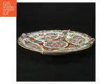Håndmalet porcelænsplatte (str. 23 cm) - 2