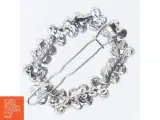 Retro broche med glitrende sten (str. 3,5 cm) - 4