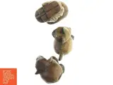 Træ udskårne dyrefigurer (str. 11 x 9 cm. og, 15 x 11 cm. og 21 x 9 cm) - 4