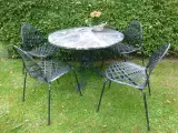Marmorbord Jernstel M/4 Stole Metalstel