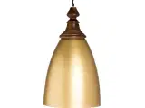 Loftslampe 21 x 21 x 37 cm Gylden Træ Jern
