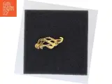 Guldtonet broche (str. 3,5 cm) - 2