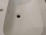 Solid surface Vaskeplade 121 cm - 3
