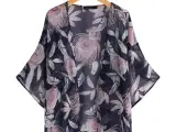 Kimino.zanzea-flot fjerprint. Str: Large-ov. i XL 