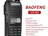 2 stk .walkie talkie baofeng uv82