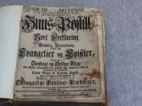 Antik Bog Jesper Brochman læderbundet fra 1747 "Hu - 3
