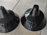 Emaljelamper 2 stk