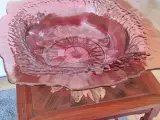 Stor glas fad fx frugtskål