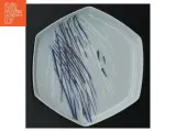 Porcelænsskål med dekoration, sekskantet fra Royal Copenhagen (str. 21 cm) - 3