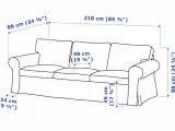 EKTORP 3-pers. sofa - 4