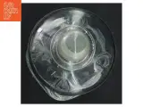 Glas karaffel med prop, klukflaske (str. 21 cm. 7 cm i diameter) - 4