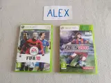 Xbox 360 Spil - Fifa 10 & PES 2011