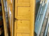 Original, smal og afsyret fyldningsdør m. karm - 2