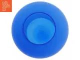Blå vase, matteret glas (str. 15,5 x 13 cm) - 2
