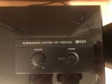 Sort højglans yamaha surround højtaler 