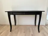 Sort skrivebord IKEA