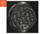 Glas serverings fad med fiskemotiv i bunden (str. 22 x 6 cm) - 4