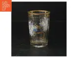 Dekorative glas med blomstermønster (str. 9,5 cm) - 2