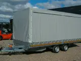 Høj presenning m. gardinsider til Eduard 5520 trailer - 2