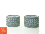 Keramikskåle med smuk glasur (str. 11 x 7 cm) - 4