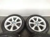 5x120 17" IS/ET37 nav 72,6ø BMW Style-394 Nyt sæt - 5