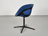 Fritz hansen rin konferencestol med sort skal og farvet polster, sæt à 6 stk. - 5