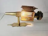 ⭐️- Vintage Messing Væglampe / vognlampe - 4
