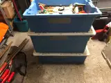Playmobil i 3stor kasser 